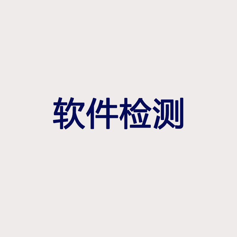 軟件檢測